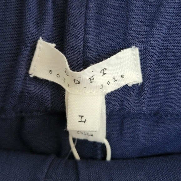 NWT Stitch Fix Soft Joie | Marquette Soft Jogger Pants in Navy Blue - Picture 2 of 5